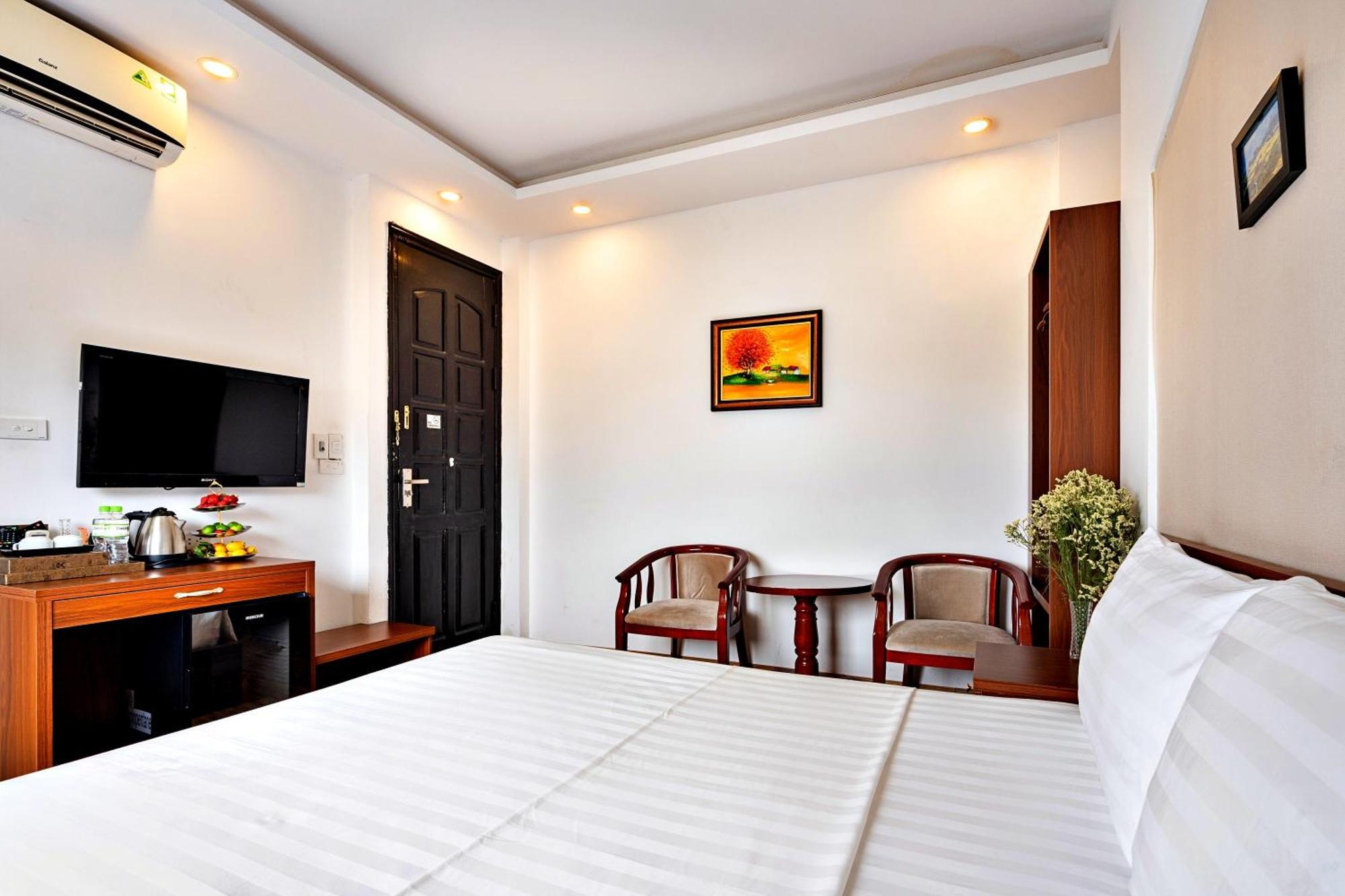 Hanz Ami Central Hotel 河内 客房 照片