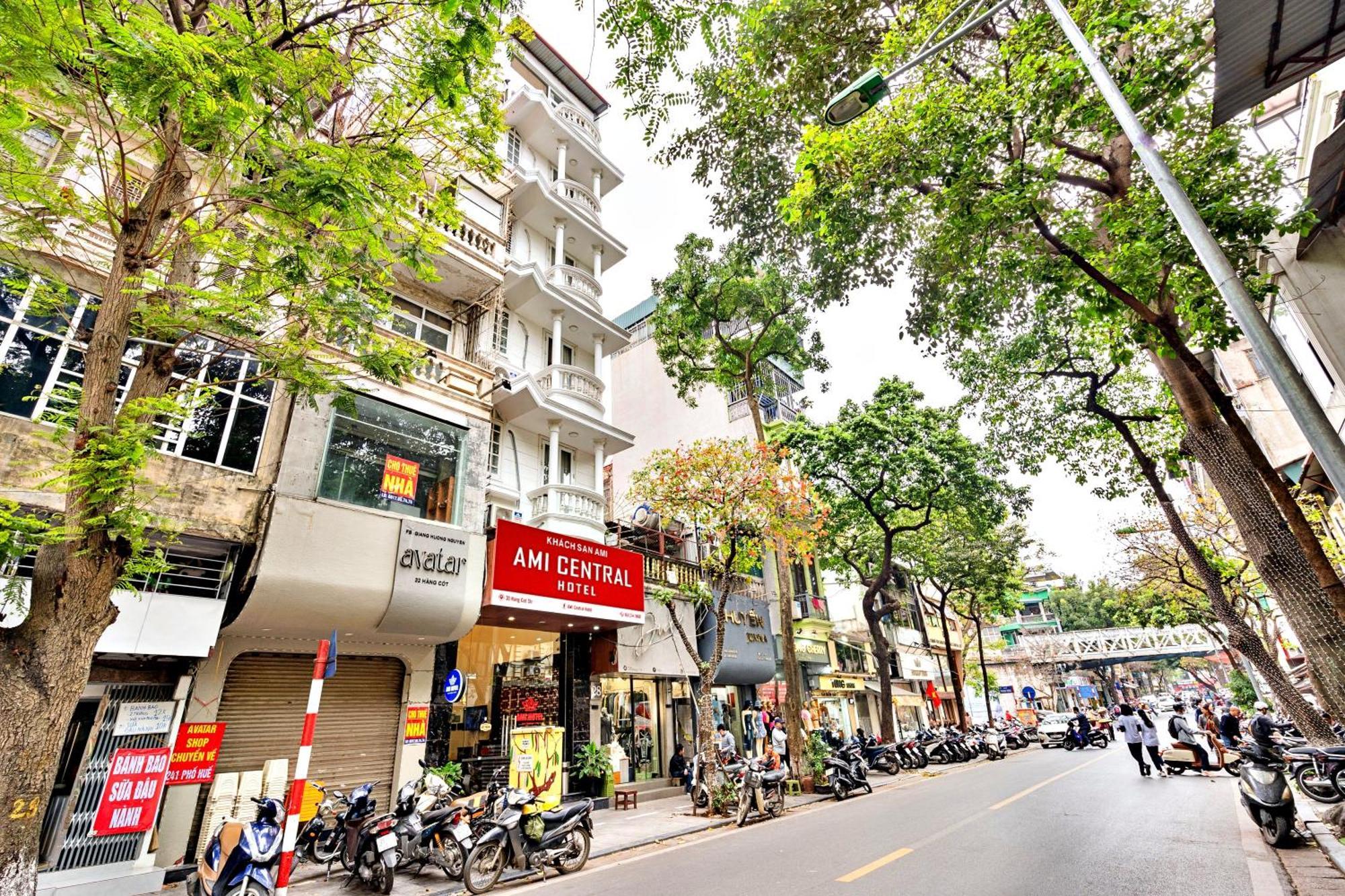 Hanz Ami Central Hotel 河内 外观 照片