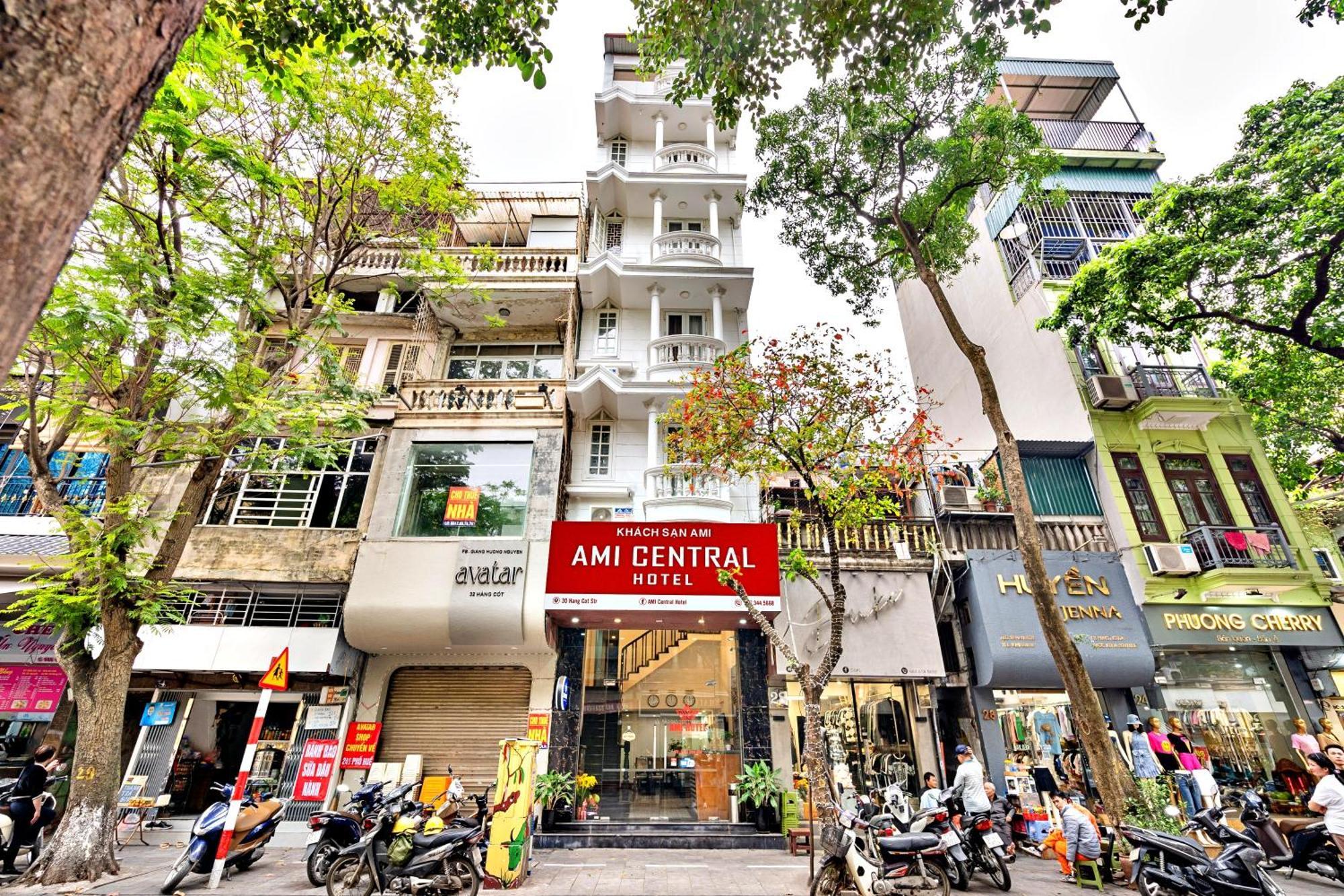 Hanz Ami Central Hotel 河内 外观 照片